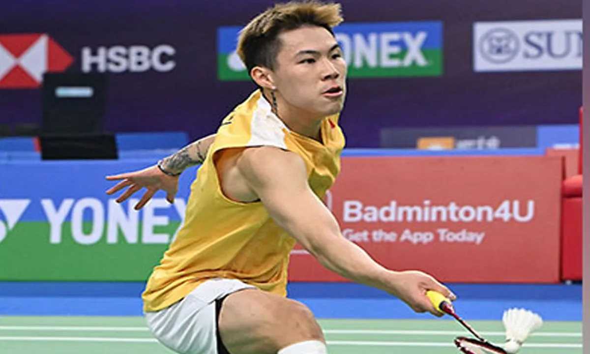 चुएक यियू ने चौथी वरीयता प्राप्त गिंटिंग को हराकर सेमीफाइनल में प्रवेश किया